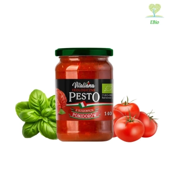 BIO Pesto z suszonych pomidorów 140 g - Vitaliana